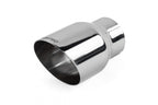 Single-Walled 3.5 Inch Slash-Cut Tips (Polished Silver) Set of 2 Fits Universally on Various APR Exhaust Systems APR