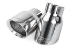 Double-Walled 3.5 Inch Slash-Cut Tips (Polished Silver) Set of 2 Fits Universally on Various APR Exhaust Systems APR