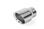 Double-Walled 3.5 Inch Slash-Cut Tips (Polished Silver) Set of 2 Fits Universally on Various APR Exhaust Systems APR