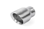 Double-Walled 3.5 Inch Slash-Cut Tips (Brushed Silver) Set of 2 Fits Universally on Various APR Exhaust Systems APR