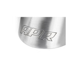 Double-Walled 3.5 Inch Slash-Cut Tips (Brushed Silver) Set of 2 Fits Universally on Various APR Exhaust Systems APR